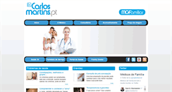 Desktop Screenshot of carlosmartins.pt
